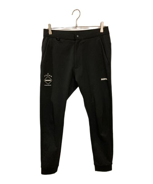 F.C.R.B.（エフシーレアルブリストル）F.C.R.B. (エフシーレアルブリストル) PDK RIBBED PANTS ブラック サイズ:Mの古着・服飾アイテム