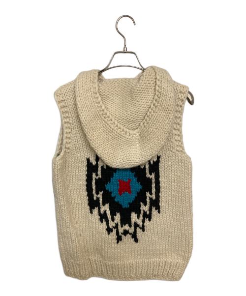 KANATA（カナタ）KANATA (カナタ) カウンチンニットカーディガン ベージュ サイズ:FREEの古着・服飾アイテム