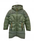 MILLETミレー）の古着「ダウンコート」｜オリーブ