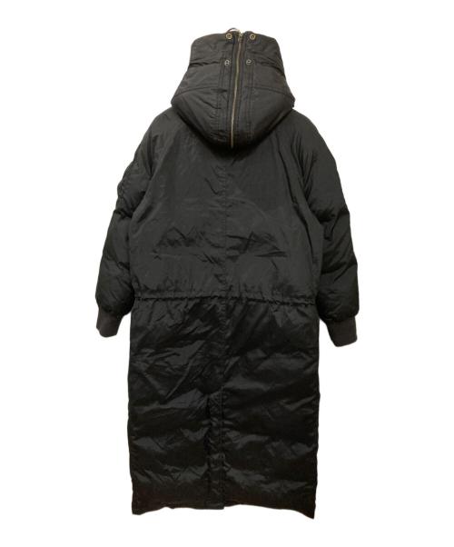 RALPH LAUREN（ラルフローレン）RALPH LAUREN (ラルフローレン) ミリタリーロングダウンコート ブラック サイズ:7の古着・服飾アイテム