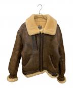 AVIREXアヴィレックス）の古着「B-3 ムートンフライトジャケット」｜ブラウン