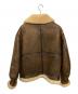 AVIREX (アヴィレックス) B-3 ムートンフライトジャケット ブラウン サイズ:42：20000円