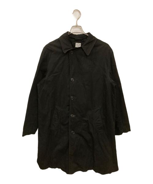 orSlow（オアスロウ）orSlow (オアスロウ) ステンカラーコート ブラック サイズ:Lの古着・服飾アイテム