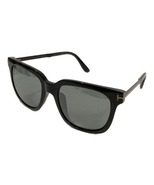 TOM FORD（トムフォード）TOM FORD (トムフォード) ウェリントンコンビサングラス ブラック サイズ:53□19-145の古着・服飾アイテム