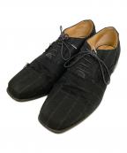 HENDER SCHEMEエンダースキーマ）の古着「square balmoral ドレスシューズ」｜ブラック