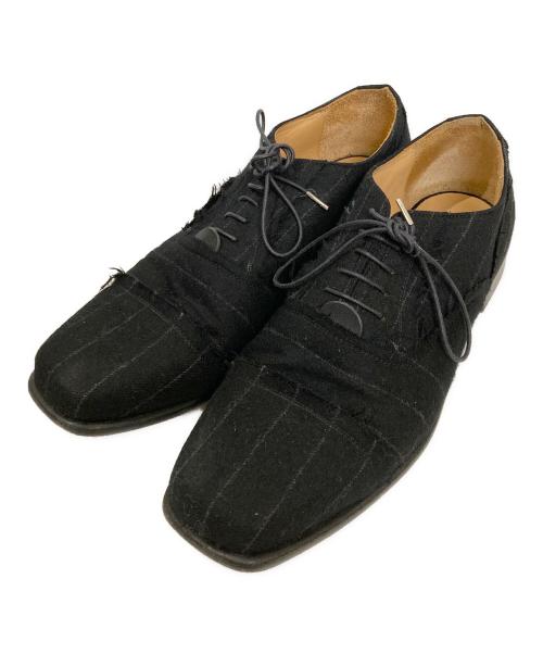 HENDER SCHEME（エンダースキーマ）Hender Scheme (エンダースキーマ) square balmoral ドレスシューズ ブラック サイズ:6の古着・服飾アイテム