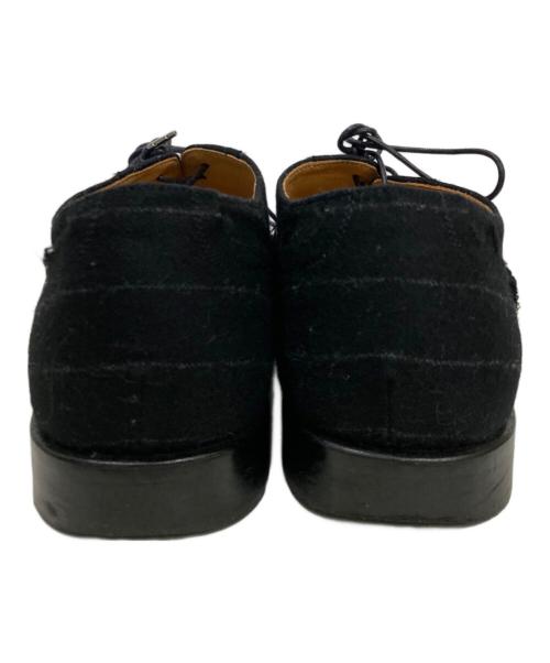 HENDER SCHEME（エンダースキーマ）Hender Scheme (エンダースキーマ) square balmoral ドレスシューズ ブラック サイズ:6の古着・服飾アイテム