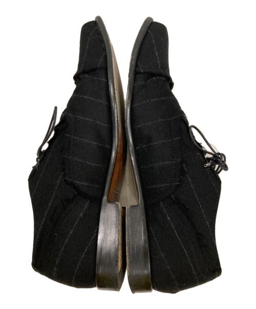 HENDER SCHEME（エンダースキーマ）Hender Scheme (エンダースキーマ) square balmoral ドレスシューズ ブラック サイズ:6の古着・服飾アイテム