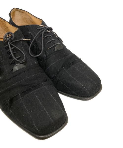 HENDER SCHEME（エンダースキーマ）Hender Scheme (エンダースキーマ) square balmoral ドレスシューズ ブラック サイズ:6の古着・服飾アイテム
