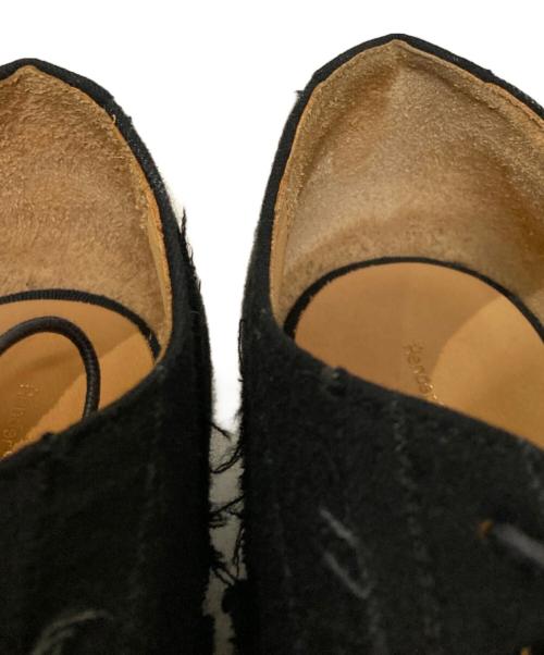 HENDER SCHEME（エンダースキーマ）Hender Scheme (エンダースキーマ) square balmoral ドレスシューズ ブラック サイズ:6の古着・服飾アイテム