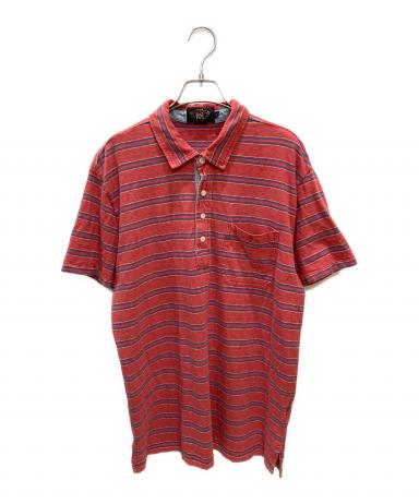 中古・古着通販】RRL (ダブルアールエル) ポロシャツ レッド サイズ:L