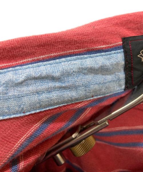RRL（ダブルアールエル）RRL (ダブルアールエル) ポロシャツ レッド サイズ:Lの古着・服飾アイテム