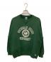 RUSSELL（ラッセル）の古着「90S 三段カレッジプリントスウェット」｜グリーン