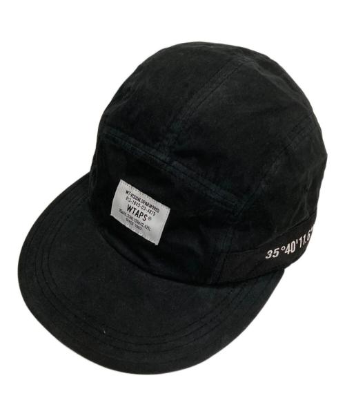 WTAPS（ダブルタップス）WTAPS (ダブルタップス) T-7/CAP/NYCO.WEATHER.GPS / ナイロンキャップ ブラック サイズ:00の古着・服飾アイテム