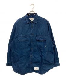 WTAPS（ダブルタップス）の古着「WCPO / LS / COTTON. DENIM /  デニムシャツ」｜インディゴ