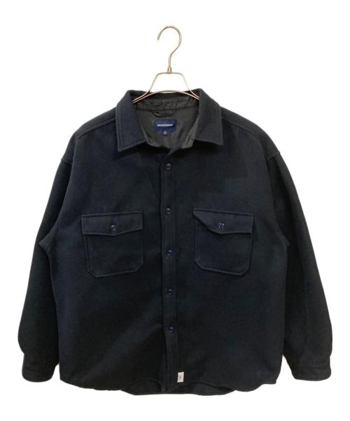 DESCENDANT（ディセンダント）DESCENDANT (ディセンダント) CPOメルトンシャツ ネイビー サイズ:3の古着・服飾アイテム