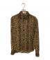Saint Laurent Paris（サンローランパリ）の古着「レオパード柄シャツ」｜ブラウン