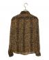 Saint Laurent Paris (サンローランパリ) レオパード柄シャツ ブラウン サイズ:F34：25000円