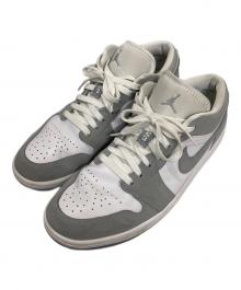 NIKE（ナイキ）の古着「JORDAN BRAND WMNS AIR JORDAN 1 LOW」｜グレー×ホワイト