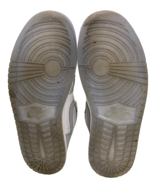 NIKE（ナイキ）NIKE (ナイキ) JORDAN BRAND WMNS AIR JORDAN 1 LOW グレー×ホワイト サイズ:28cmの古着・服飾アイテム