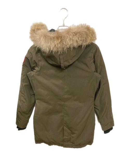 CANADA GOOSE（カナダグース）CANADA GOOSE (カナダグース) ヴィクトリアパーカ / ダウンコート オリーブ サイズ:XSの古着・服飾アイテム