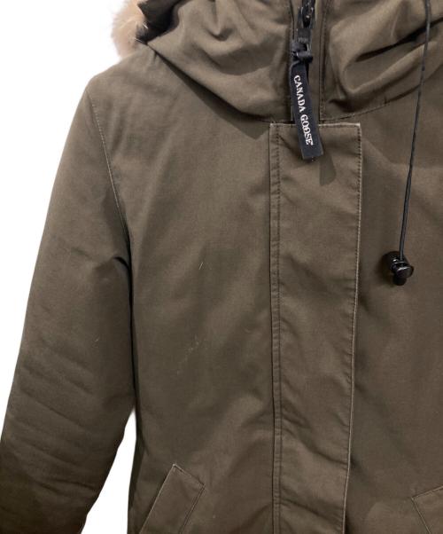 CANADA GOOSE（カナダグース）CANADA GOOSE (カナダグース) ヴィクトリアパーカ / ダウンコート オリーブ サイズ:XSの古着・服飾アイテム