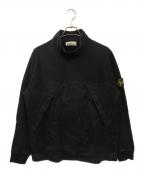 STONE ISLANDストーンアイランド）の古着「Mock Neck Garment Dyed Sweat」｜ブラック