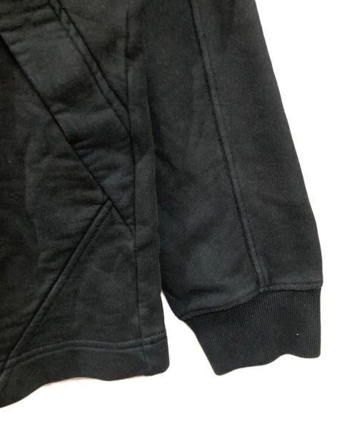 STONE ISLAND（ストーンアイランド）STONE ISLAND (ストーンアイランド) Mock Neck Garment Dyed Sweat ブラック サイズ:Mの古着・服飾アイテム