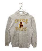 Championチャンピオン）の古着「古着プリントパーカー」｜グレー