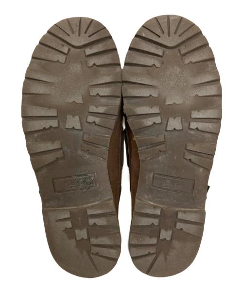 PARABOOT（パラブーツ）PARABOOT (パラブーツ) MALO ヌバックデッキシューズ ブラウン サイズ:6 1/2の古着・服飾アイテム