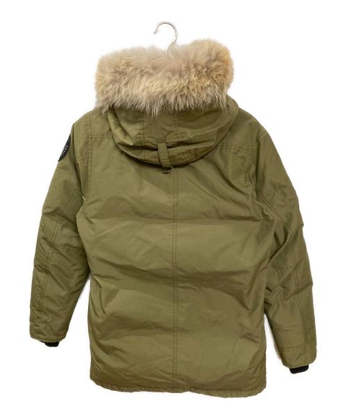 CANADA GOOSE（カナダグース）CANADA GOOSE (カナダグース) AMERICAN RAG CIE (アメリカンラグシー) 別注キングストン ダウンジャケット オリーブ サイズ:Mの古着・服飾アイテム