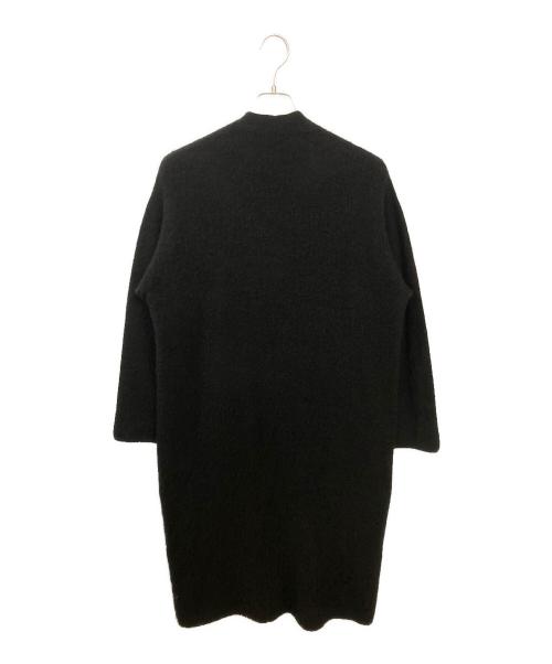 ATON（エイトン）ATON (エイトン) FUR CASHMERE  ロングカーディガン / ファーカシミヤ ブラック サイズ:2の古着・服飾アイテム