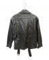 moussy (マウジー) OVERSIZED LEATHER ジャケット / ライダースジャケット ブラック サイズ:Free：6000円