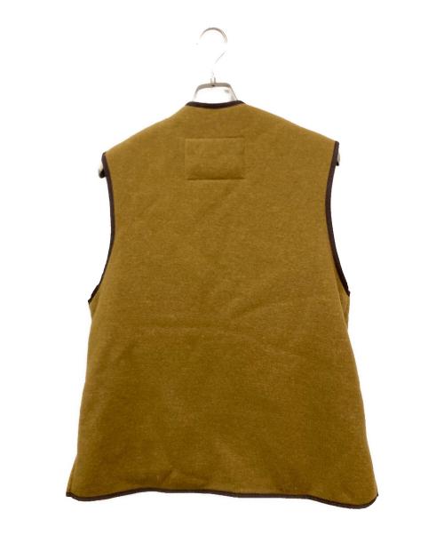 Barbour（バブアー）Barbour (バブアー) WARM PILE WAISTCOAT ZIP-IN LINER ブラウン サイズ:40の古着・服飾アイテム