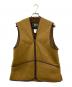 Barbour（バブアー）の古着「WARM PILE WAISTCOAT ZIP-IN LINER」｜ブラウン