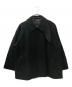Spick and Span（スピックアンドスパン）の古着「W/Nyモッサステンカラーショートコート」｜ブラック