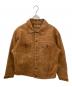 GAP（ギャップ）の古着「古着レザートラッカージャケット」｜ブラウン