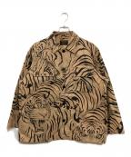 WACKO MARIAワコマリア）の古着「TIM LEHI / ARMY SHIRT ( TYPE-1 )」｜ベージュ