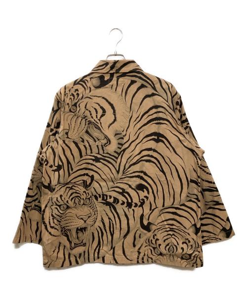 WACKO MARIA（ワコマリア）WACKO MARIA (ワコマリア) TIM LEHI / ARMY SHIRT ( TYPE-1 ) ベージュ サイズ:Sの古着・服飾アイテム