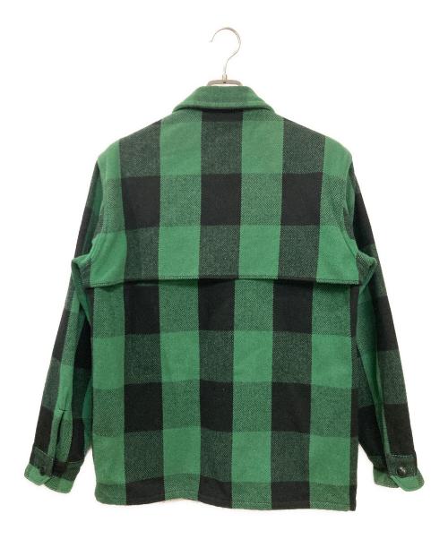STYLE EYES（スタイルアイズ）STYLE EYES (スタイルアイズ) バッファローチェックジップジャケット グリーン×ブラック サイズ:Mの古着・服飾アイテム