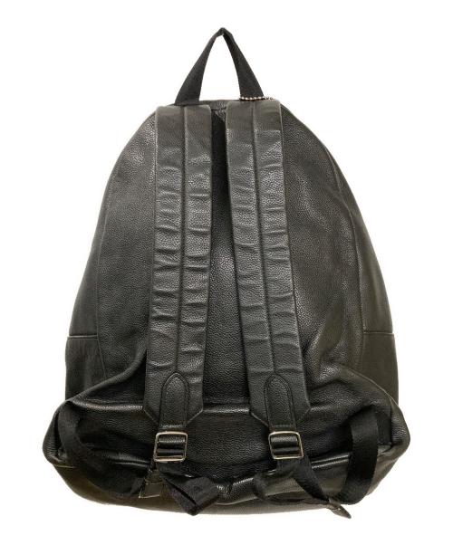COACH（コーチ）COACH (コーチ) レザーデイパック ブラック×カーキの古着・服飾アイテム