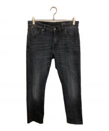 PT TORINO（ピーティートリノ）の古着「SWING デニムパンツ」｜ブラック