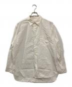 sssteinシュタイン）の古着「SUVIN COTTON OVERSIZED REGULAR COLLAR SHIRT」｜ホワイト