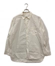 ssstein（シュタイン）の古着「SUVIN COTTON OVERSIZED REGULAR COLLAR SHIRT」｜ホワイト