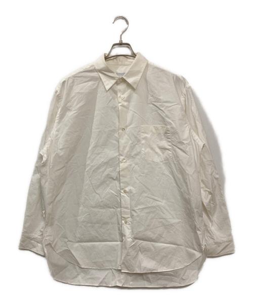 ssstein（シュタイン）ssstein (シュタイン) SUVIN COTTON OVERSIZED REGULAR COLLAR SHIRT ホワイト サイズ:Sの古着・服飾アイテム