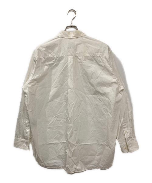 ssstein（シュタイン）ssstein (シュタイン) SUVIN COTTON OVERSIZED REGULAR COLLAR SHIRT ホワイト サイズ:Sの古着・服飾アイテム