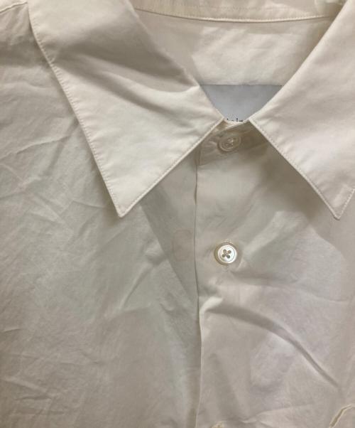 ssstein（シュタイン）ssstein (シュタイン) SUVIN COTTON OVERSIZED REGULAR COLLAR SHIRT ホワイト サイズ:Sの古着・服飾アイテム