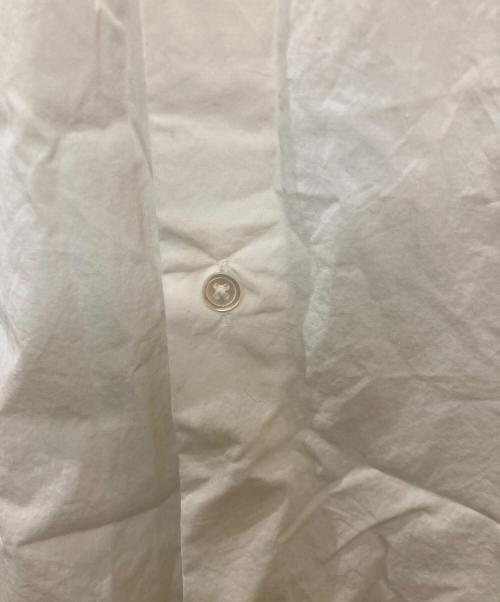 ssstein（シュタイン）ssstein (シュタイン) SUVIN COTTON OVERSIZED REGULAR COLLAR SHIRT ホワイト サイズ:Sの古着・服飾アイテム