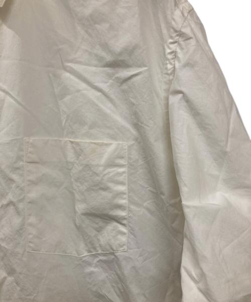 ssstein（シュタイン）ssstein (シュタイン) SUVIN COTTON OVERSIZED REGULAR COLLAR SHIRT ホワイト サイズ:Sの古着・服飾アイテム