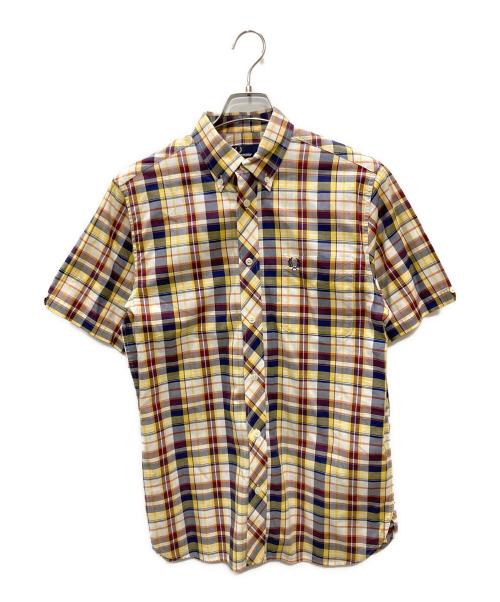 FRED PERRY（フレッドペリー）FRED PERRY (フレッドペリー) 半袖シャツ イエロー サイズ:Sの古着・服飾アイテム